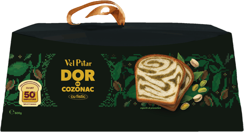 DOR Cozonac cu fistic