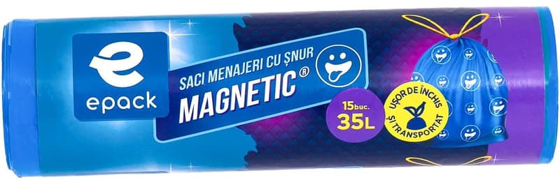 Epack Saci menajeri cu snur, 35l