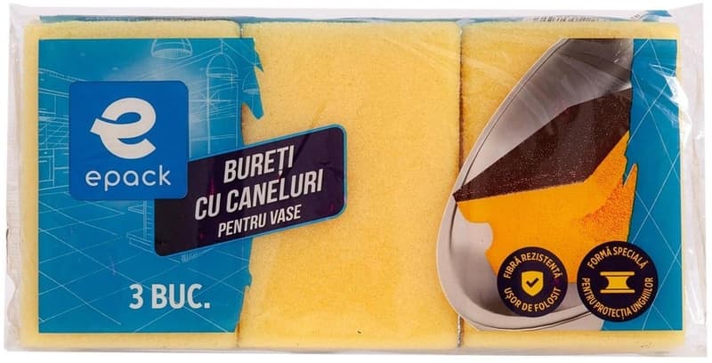 Epack Bureti vase cu caneluri