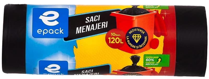 Epack Saci menajeri 120l, negri