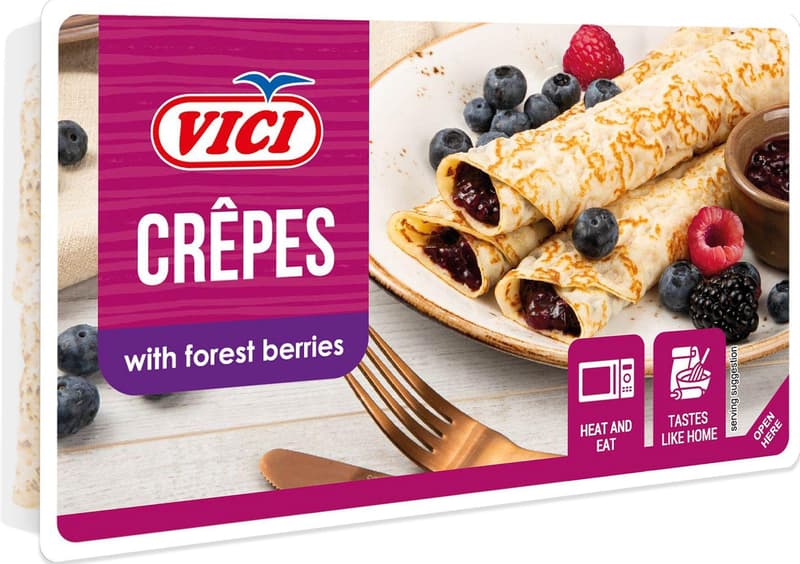Vici Clatite cu fructe de padure
