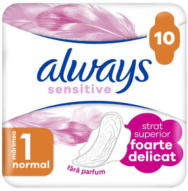 Always Sensitive Absorbante periodice, marimea 1