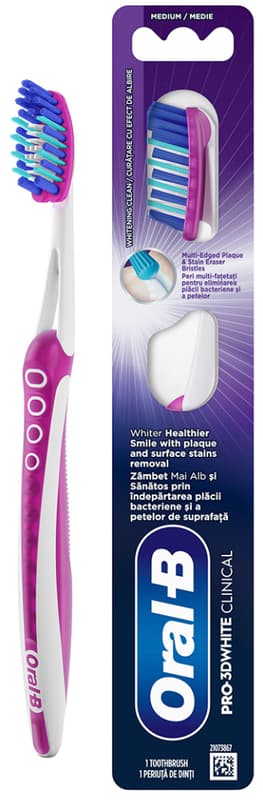 Oral-B 3D White Clinical Periuta de dinti