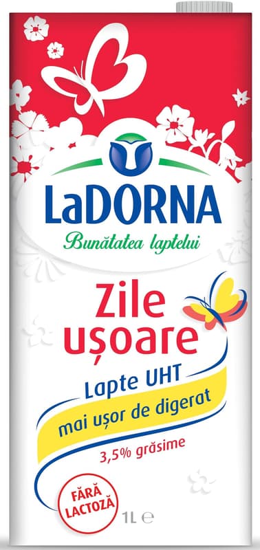 LaDORNA Lapte fara lactoza UHT 3.5%