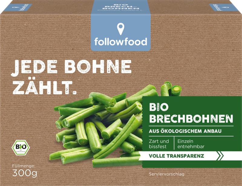 Followfood ECO Fasole verde