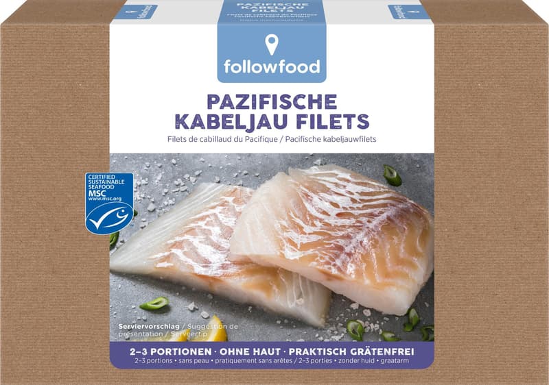 Followfood File de cod din Pacific MSC