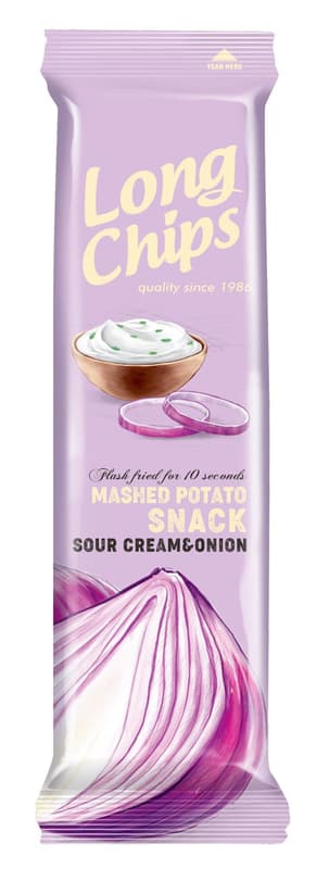 Long Chipsuri cu aroma de smantana si ceapa