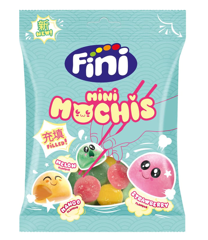 Mini Mochis Jeleuri gumate cu arome de fructe