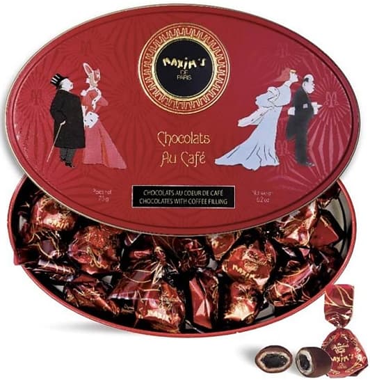 Maxim's de Paris "by Le Manoir" bomboane de ciocolata cu crema de cafea