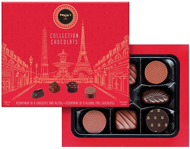 Maxim's de Paris "by Le Manoir" selectie de 8 bomboane fine