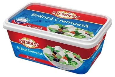 President Branza cremoasa de vaca