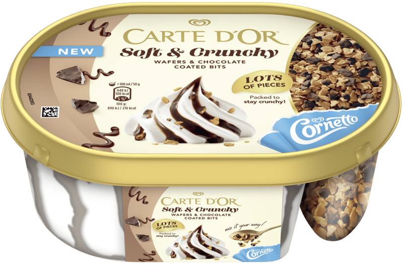 Carte d'Or DIY Inghetata cu vanilie si ciocolata