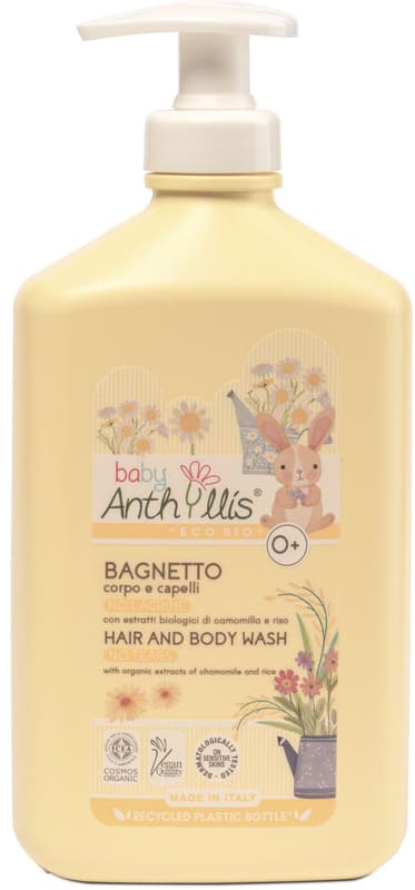 Baby Anthyllis ECO Sampon si gel de dus pentru copii si bebelusi