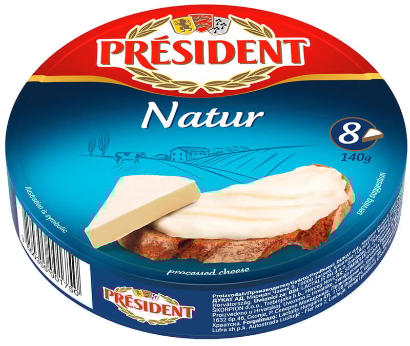 President Cheese Spread Natural