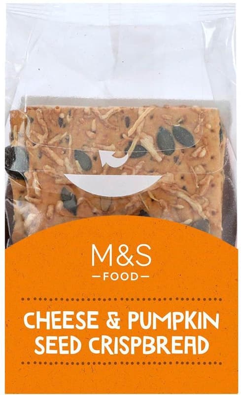 Marks & Spencer Crackers din grau cu branza si seminte de dovleac