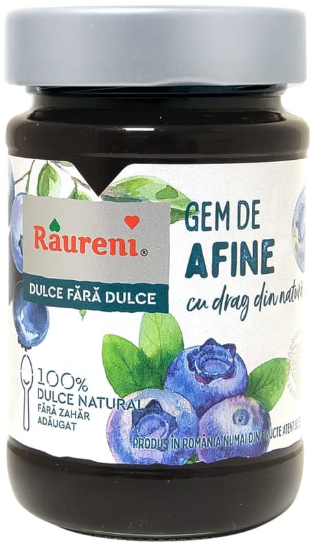 Raureni Gem de afine dulce fara dulce