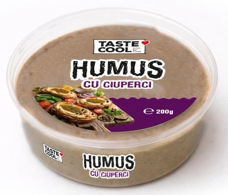 Taste Cool Humus cu ciuperci