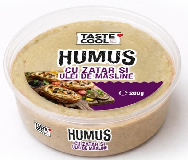 Taste Cool Humus cu zatar si ulei de masline