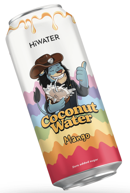 Hiwater Apa de cocos cu mango doza