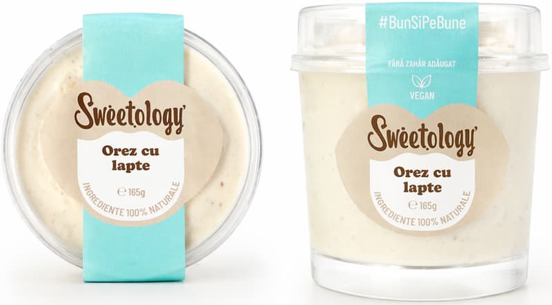 Sweetology Inghetata artizanala de orez cu lapte