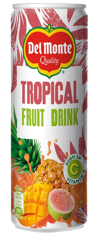 Del Monte Tropical Bautura racoritoare necarbogazoasa doza