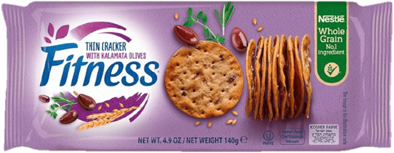Nestle Fitness Crackersi subtiri cu masline