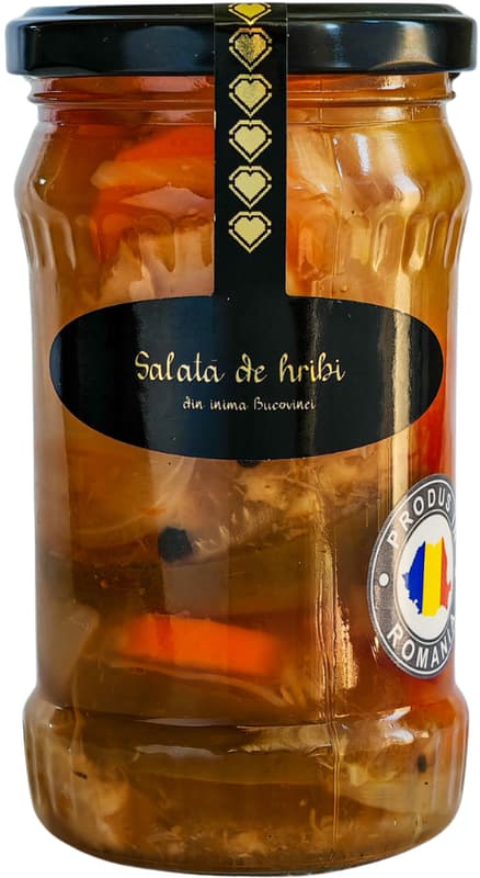 Bacania Bucovinei Salata de hribi