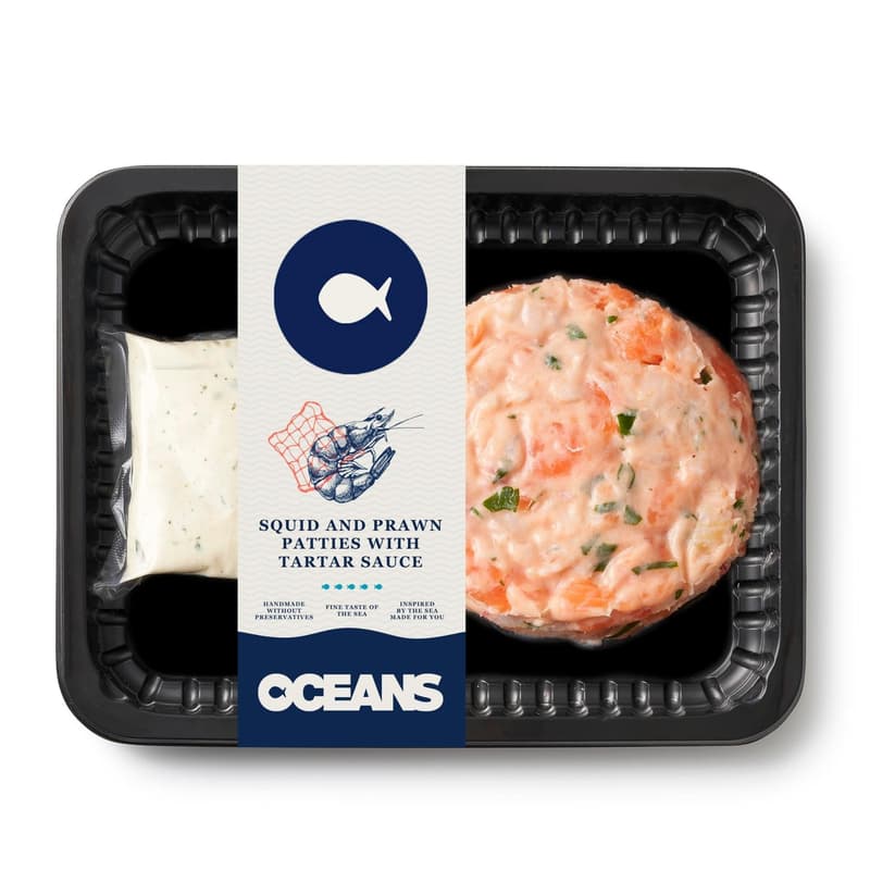 OCEANS Sea bass fillet with saffron seasoning