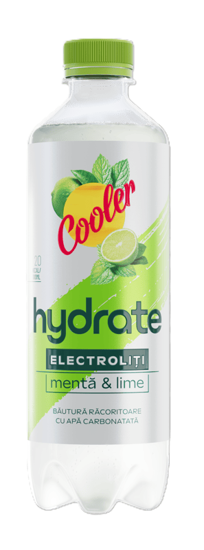 Cooler Hydrate Functional drink with mint and lime