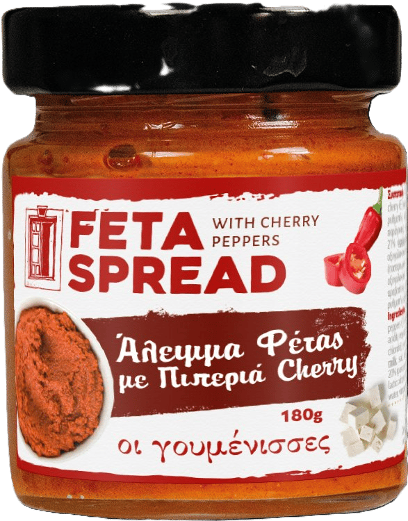 Goumenisses Pasta de feta cu ardei cherry rosii