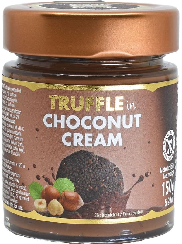 Zigante Tartufi Trufe negre in crema de alune