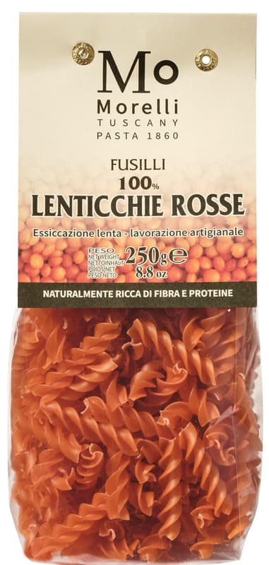 Morelli Fusilli linte rosie