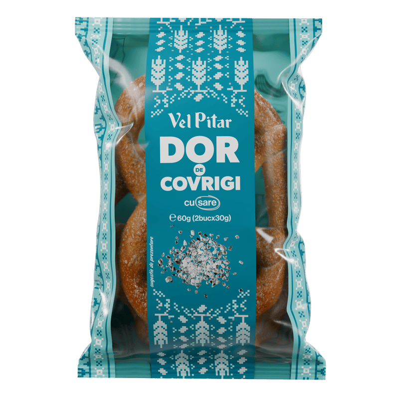 DOR Pretzel Eye Glasses with Salt