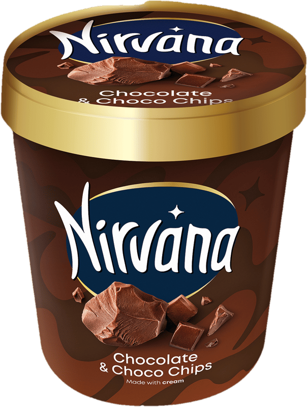 Nirvana Inghetata Chocolate & Choco Chips