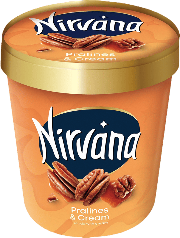 Nirvana Inghetata cu praline si crema de ciocolata