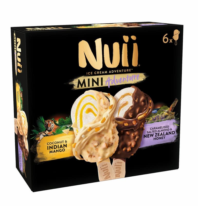 NUII Inghetata Mix Indian Mango+New Zeeland Honey multipack