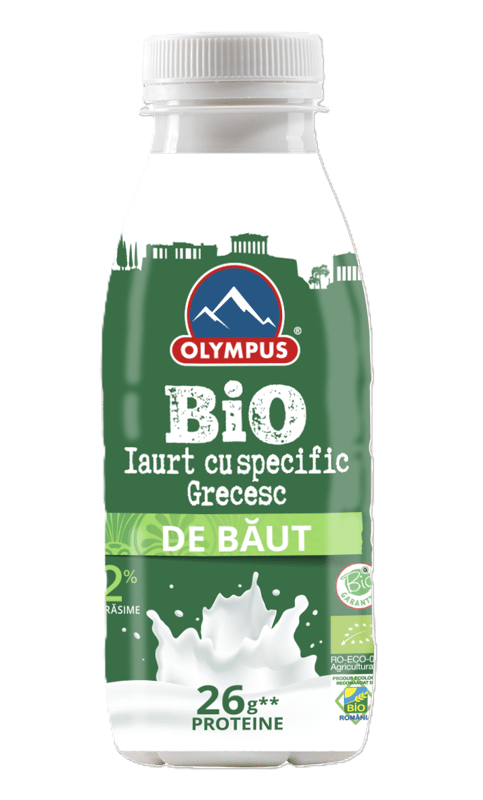 Olympus Iaurt de vaca BIO 2% grasime