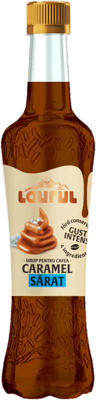 Laurul Sirop pentru cafea de caramel sarat + pompa de sirop cadou