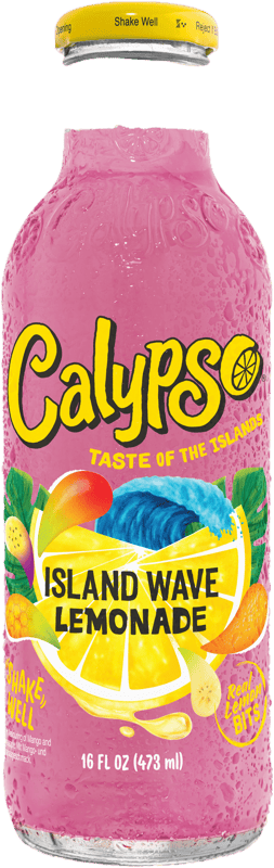 CALYPSO Island Wave Limonada Island sticla