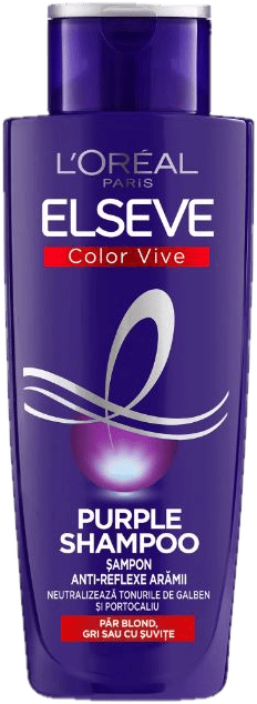 Elseve Color Vive Purple Sampon pentru par blond
