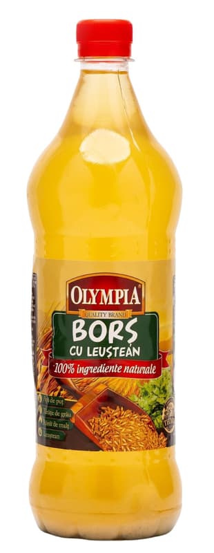 OLYMPIA Bors cu leustean