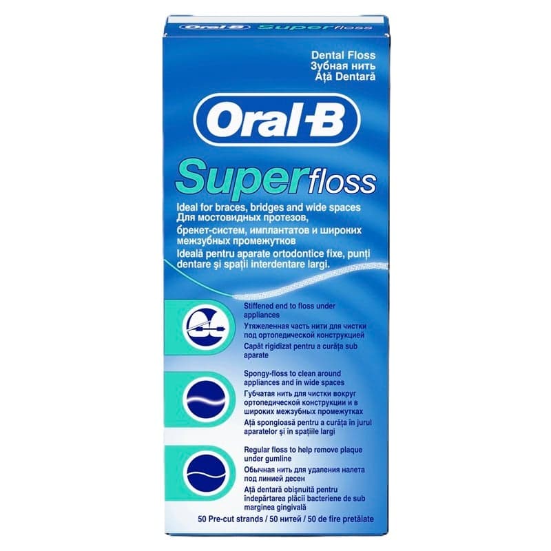 ORAL B ATA DENTARA SUPERFLOSS 50 M