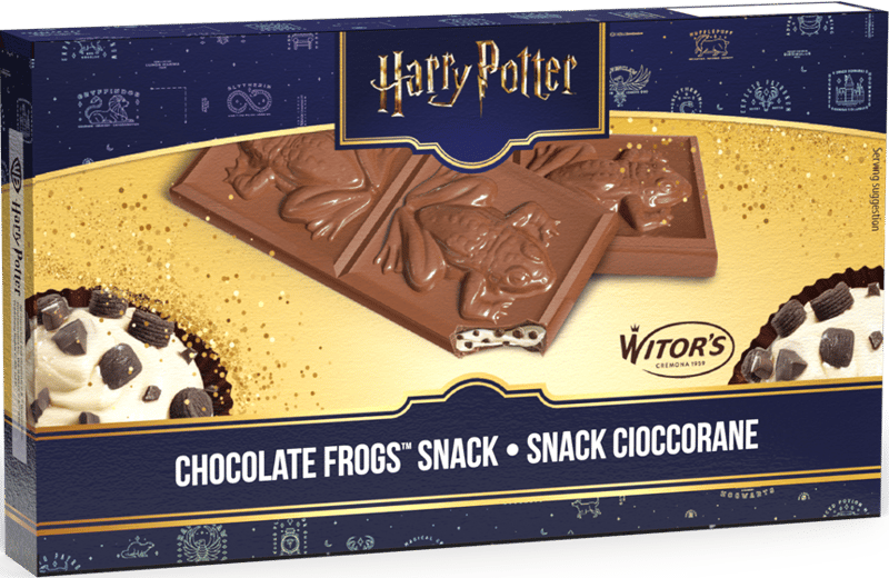 Witor's Harry Potter Ciocolata cu lapte, crema de lapte si crumble de biscuiti cu cacao