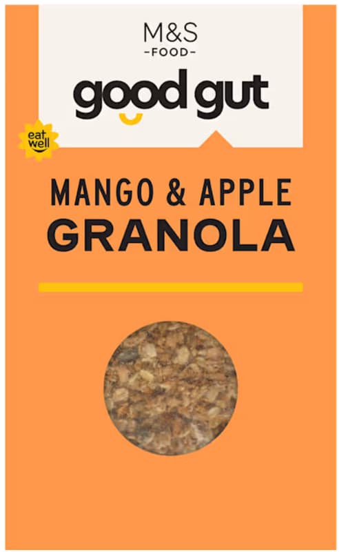 Marks & Spencer Granola din fulgi de ovaz integrali cu mango si mar
