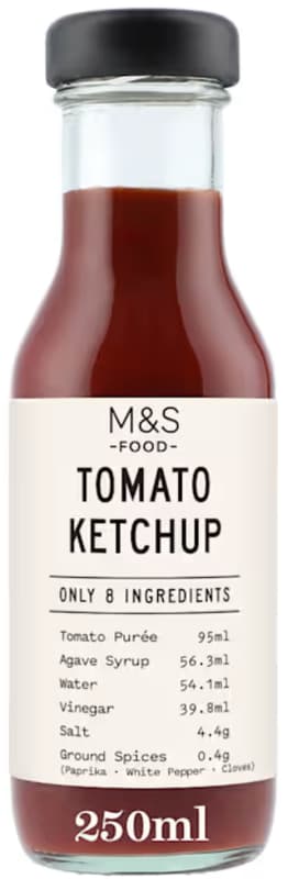 Marks & Spencer Ketchup de rosii cu sirop de agave