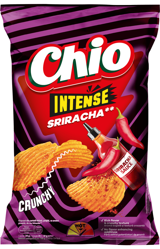 Chio Chips Intense sriracha