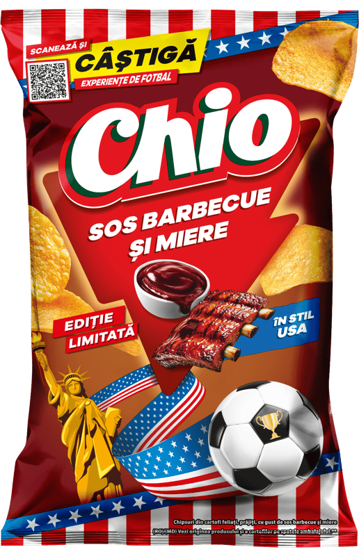 Chio Chips Sos barbecue & miere