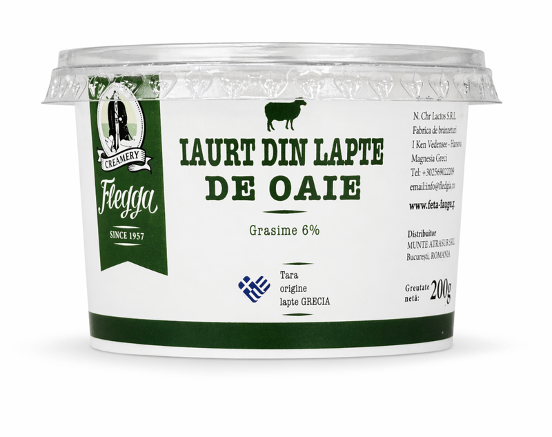 Flegga Iaurt din lapte de oaie