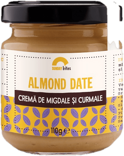 Almond Date Crema de migdale si curmale