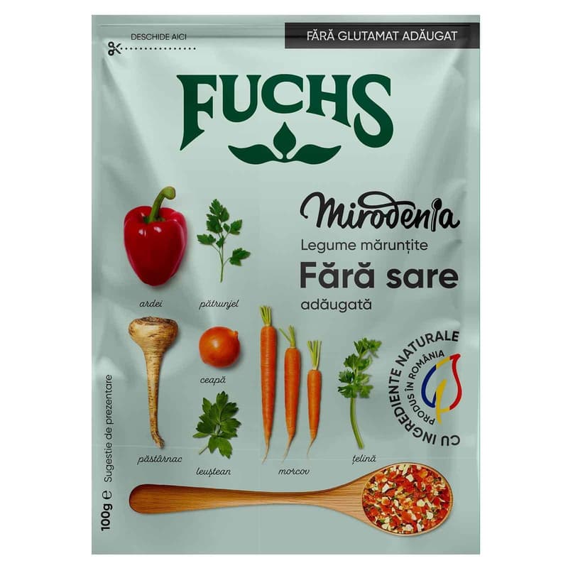 Mirodenia legume maruntite fara sare